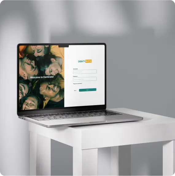 Login to <br>  Dentrate Portal